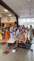 HH Swamiji's departure from SCM Bangalore (16 July 2026). Picture Courtesy: Shri Chandrashekhar Padubidri